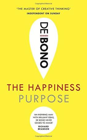 Book cover number 1 for The Happiness Purpose written by Edward De Bono published by Random House
