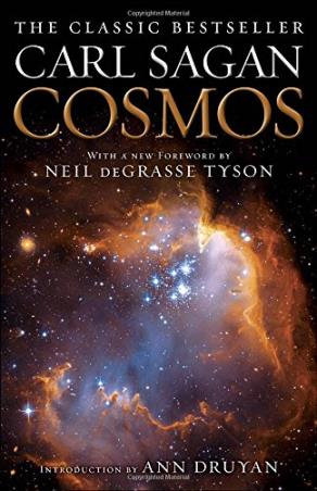 Book cover number 1 for Cosmos written by Carl Sagan published by Ballantine Books