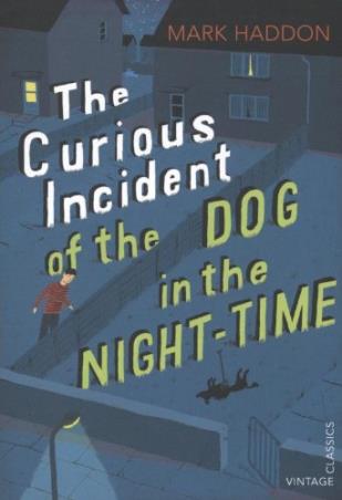 Book cover number 1 for The Curious Incident Of The Dog In The Night-Time written by Mark Haddon published by Vintage