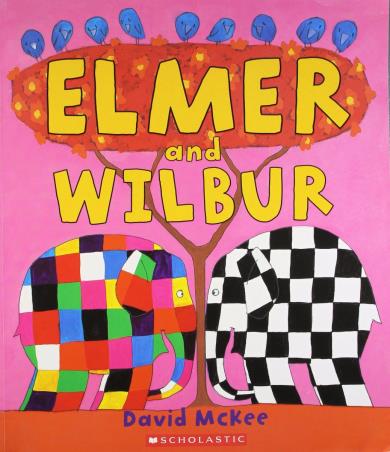 Book cover number 1 for Elmer and Wilbur written by David McKee published by Scholastic