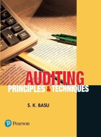 Book cover number 1 for Auditing : Principles And Techniques written by S. K. Basu published by Pearson Education