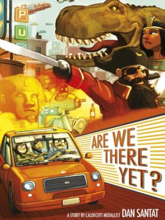 Book cover number 1 for Are We There Yet? written by Dan Santat published by Andersen Press
