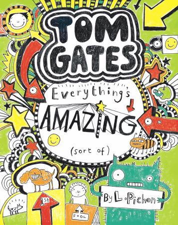 Book cover number 1 for Tom Gates -3 : Everythings Amazing written by Tom Gates published by Scholastic