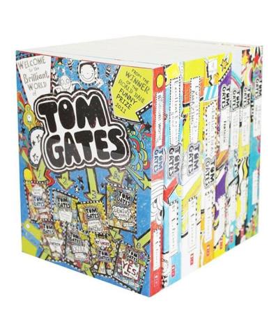 Book cover number 1 for Tom Gates (Set Of 8 Books) written by Tom Gates published by Scholastic