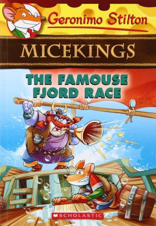 Book cover number 1 for Geronimo Stilton Micekings -2 : The Famouse Fjord Race written by Elisabetta Dami published by Scholastic