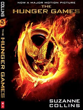 Book cover number 1 for The Hunger Games written by Suzanne Collins published by Scholastic