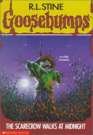 Book cover number 1 for Goosebumps -20 : The Scarecrow Walks At Midnight written by R. L. Stine published by Scholastic