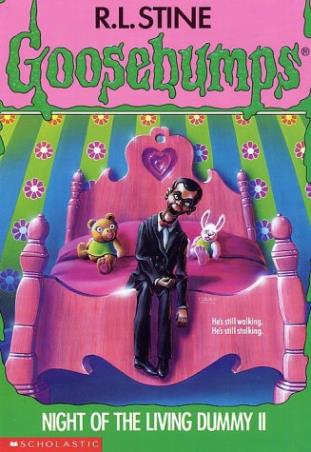 Book cover number 1 for Goosebumps -31 : Night Of The Living Dummy II written by R. L. Stine published by Scholastic