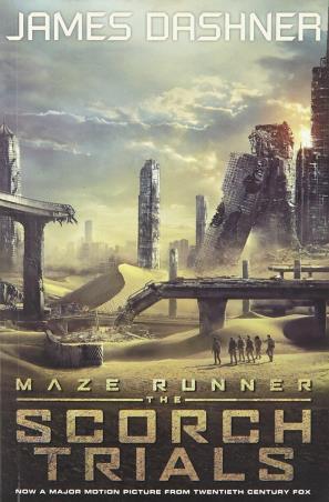 Book cover number 1 for The Maze Runner -2 : Scorch Trials written by James Dashner published by Scholastic