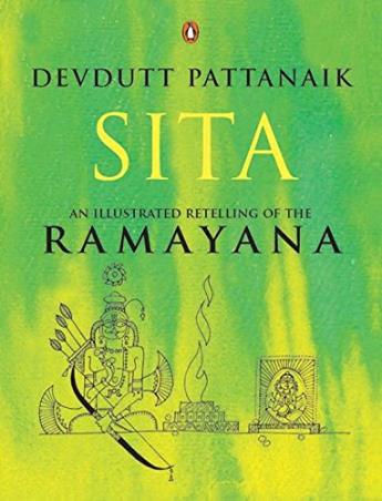 Book cover number 1 for Sita : An Illustrated Retelling Of The Ramayana written by Devdutt Pattanaik published by Penguin Books