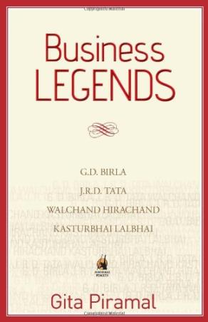 Book cover number 1 for Business Legends written by Gita Piramal published by Penguin Books