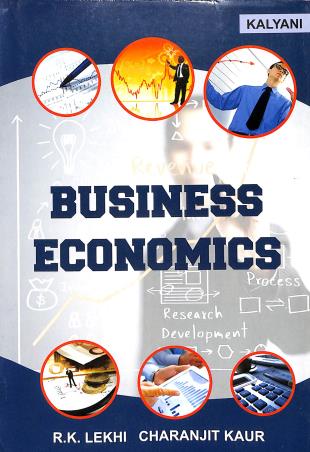 Book cover number 1 for Business Economics written by R. K. Lekhi, Charanjit Kaur published by Kalyani Publishers