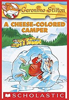 Book cover number 1 for Geronimo Stilton -16 : A Cheese-Colored Camper written by Elisabetta Dami published by Scholastic