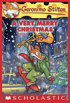Book cover number 1 for Geronimo Stilton -35 : A Very Merry Christmas written by Elisabetta Dami published by Scholastic