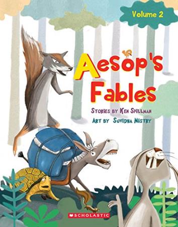 Book cover number 1 for Aesop's Fables Volume 2 written by Ken Spillman published by Scholastic