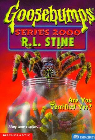 Book cover number 1 for Goosebumps -9 : Are You Terrified Yet ? written by R. L. Stine published by Scholastic