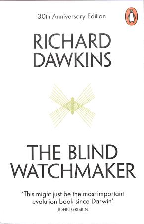 Book cover number 1 for The Blind Watchmaker written by Richard Dawkins published by Penguin Books
