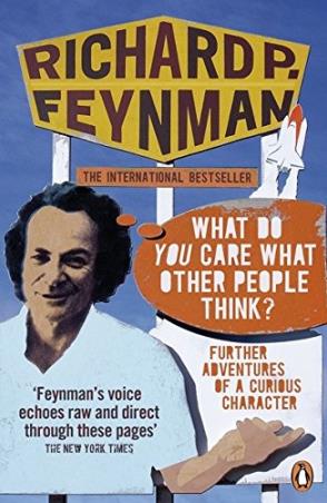 Book cover number 1 for What Do You Care What Other People Think ? written by Richard P. Feynman published by Penguin Books
