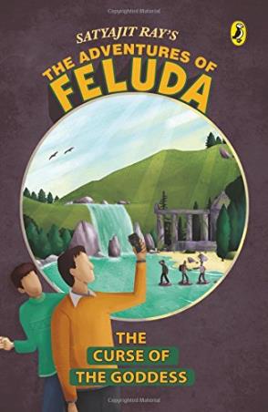 Book cover number 1 for The Adventures of Feluda : The Curse of The Goddess written by Satyajit Ray published by Puffin