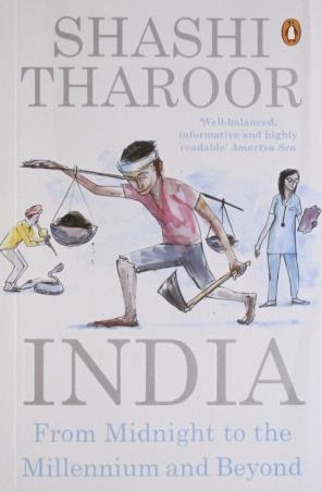 Book cover number 1 for India : From Midnight To The Millennium written by Shashi Tharoor published by Penguin Books