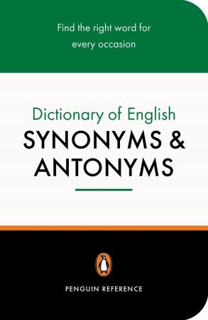 Book cover number 1 for Dictionary Of English Synonyms & Antonym written by R. Fergusson published by Penguin Books