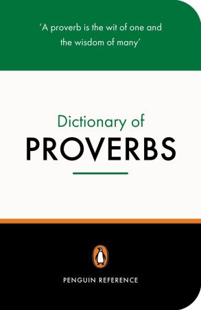 Book cover number 1 for Dictionary Of Proverbs written by R. Fergusson published by Penguin Books