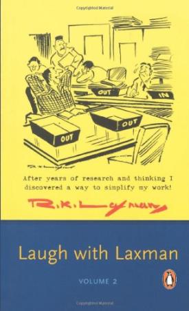 Book cover number 1 for Laugh With Laxman Volume 2 written by R. K. Laxman published by Penguin Books