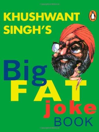 Book cover number 1 for Big Fat Joke Book written by Khushwant Singh published by Penguin Books