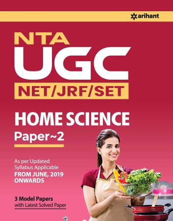 Book cover number 1 for UGC NET/JRF/SET Home Science Paper 2 written by Nandini Sharma, Kanika Kandelwal, Renu Kulshreshtha published by Arihant Publications (India) Limited