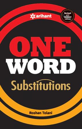 Book cover number 1 for One Word Substitutions written by Roshan Tolani published by Arihant Publications (India) Limited