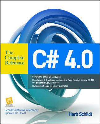 Book cover number 1 for The Complete Reference: C# 4.0 written by Herbert Schildt published by McGraw Hill Education Private Limited