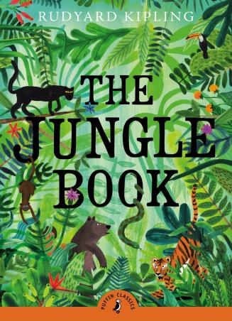 Book cover number 1 for The Jungle Book (Puffin Classics) written by Christopher Paolini, Rudyard Kipling published by Puffin