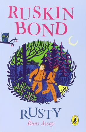 Book cover number 1 for Rusty Runs Away written by Ruskin Bond published by Puffin