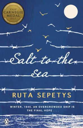 Book cover number 1 for Salt To The Sea written by Ruta Sepetys published by Puffin