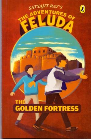 Book cover number 1 for The Adventures of Feluda : The Golden Fortress written by Satyajit Ray published by Puffin