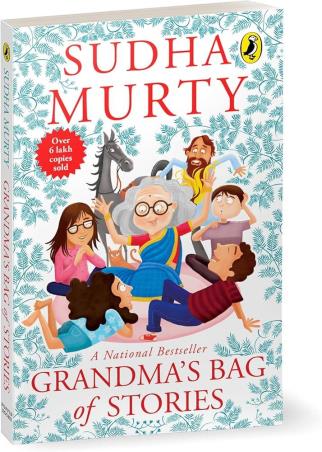 Book cover number 1 for Grandma's Bag Of Stories written by Sudha Murty published by Puffin