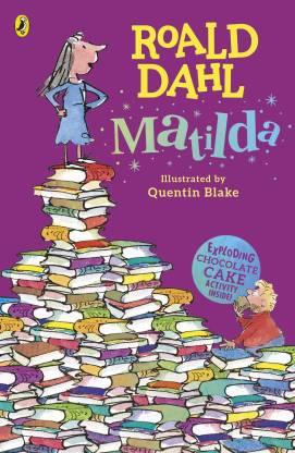 Book cover number 1 for Matilda written by Roald Dahl published by Puffin