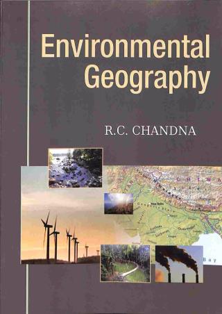 Book cover number 1 for Environmental Geography written by R. C. Chandna published by Kalyani Publishers