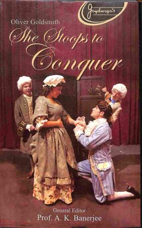 Book cover number 1 for The Stoops To Conquer written by Oliver Goldsmith published by Joydurga Library Pvt. Ltd.