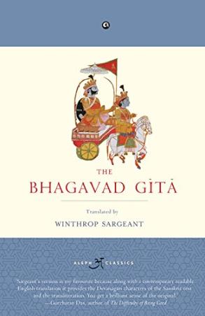 Book cover number 1 for The Bhagavad GÄ«tÄ written by Winthrop Sargeant published by Aleph Book Company