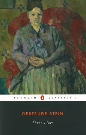 Book cover number 1 for Three Lives written by Gertrude Stein published by Penguin Modern Classics