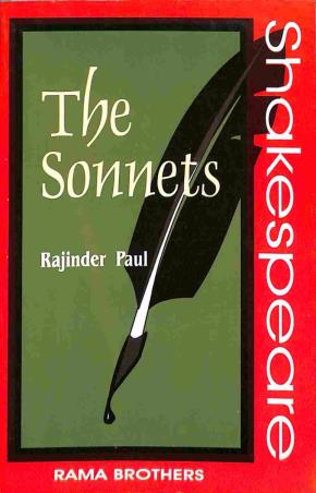 Book cover number 1 for The Sonnets : William Shakespeare written by Rajinder Paul published by Rama Brothers India Pvt. Ltd.