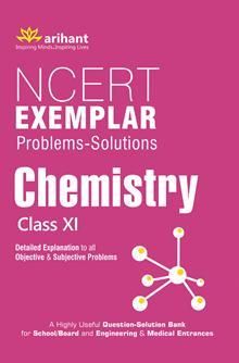 Book cover number 1 for NCERT Exemplar Problems Solutions Chemistry Class 11 written by Rachna Rani published by Arihant Prakashan