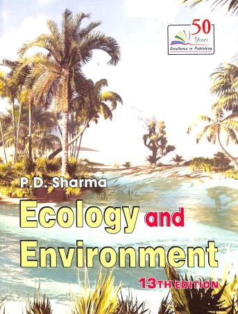 Book cover number 2 for Ecology And Environment written by P. D. Sharma published by Rastogi Publications