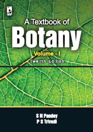 Book cover number 1 for A Textbook Of Botany Volume I written by S. N. Pandey, P. S. Trivedi published by Vikas Publishing House Pvt Ltd