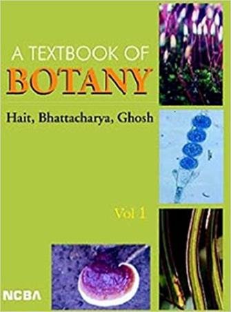 Book cover number 1 for A Textbook of Botany Volume 1 written by Gopinath Hait published by New Central Book Agency (P) Ltd