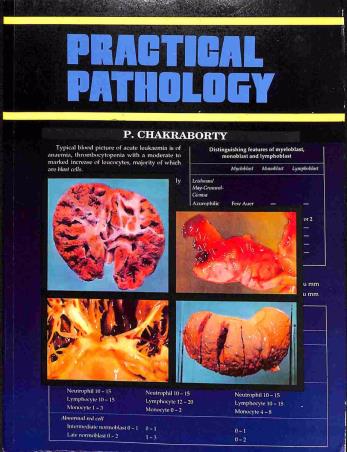 Book cover number 2 for Practical Pathology written by P. Chakraborty published by New Central Book Agency (P) Ltd