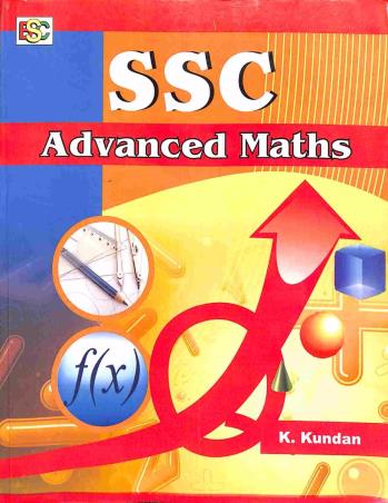Book cover number 1 for SSC Advanced Maths written by K. Kundan published by BSC Publishing Co. Pvt. Ltd.