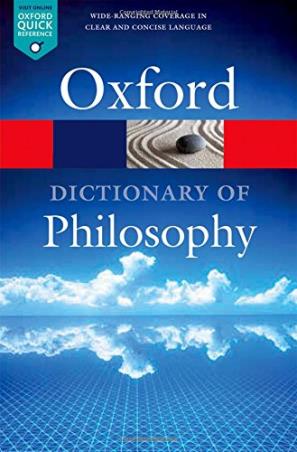 Book cover number 1 for Oxford Dictionary of Philosophy written by Simon Blackburn published by Oxford University Press