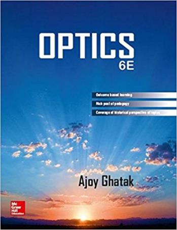 Book cover number 1 for Optics written by Ajoy Ghatak published by McGraw Hill Education Private Limited